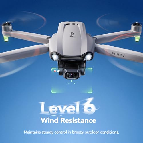 Ruko F11PRO 2 Drone with 6K Camera for Adults, 4K/30fps Video, Ideal Gift