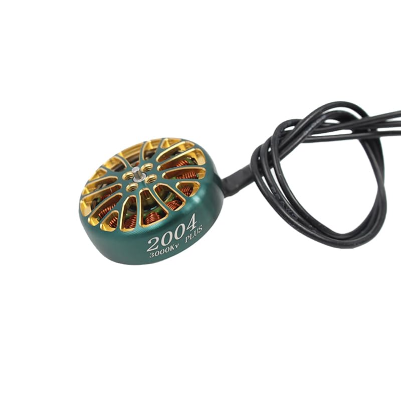 2004 Plus 1800kv 2500kv 3000kv 3-6S Lipo Brushless Motor 2.5mm Shaft 12N14P Suitable for FPV 3.5-5 Inch Traversing Drone (4pcs 2004 3000kv) - style: 4pcs 2004 3000kv