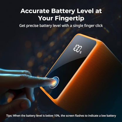 SMALLRIG NP-F970 USB-C Battery, 10500mAh 3.5H Fast Charged NPF Battery - color: Orange