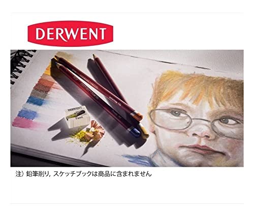 Derwent Pastel Pencils, 4mm Core, Metal Tin, 12 Count (32991) - size: 1 Count (Pack of 12)