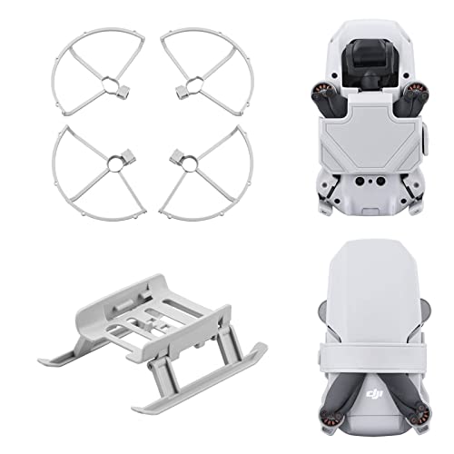 Mini 2 Propeller Holder Guard,HeiyRC Landing Gear Props Protector Bumper Foldable Height Extensions Blade Stabilizer Fixator for DJI Mini 2/Mini SE/Mavic Mini Accessories