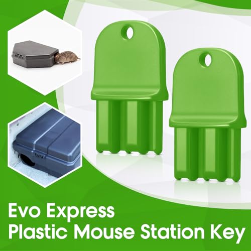 2 Pack Key Compatible with Protecta Evo Express,Bright Green - color: Bright Green