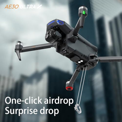 AE30 Ultra Drone with Camera for Adults 4K, (Black, Ultra)
