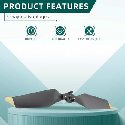 AUTOKAY 4pcs Low-Noise Quick-Release Propellers Prop Blade Set 8331 8331F for DJI Mavic Pro Platinum Drone 2 Pairs