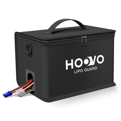 HOOVO Lipo Bag, Fireproof and Explosionproof LiPo Battery Bags