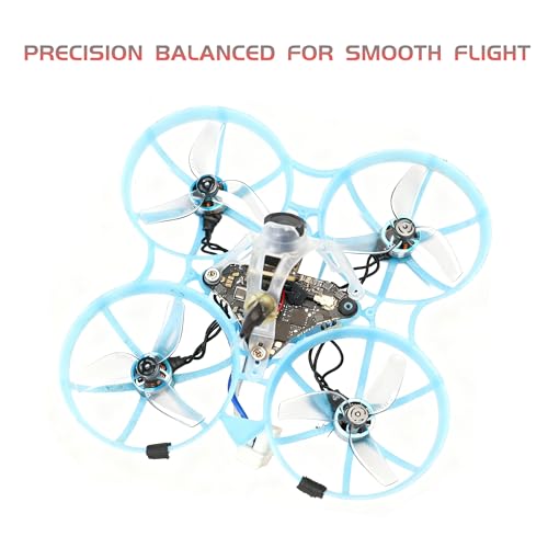 GEMFAN 1614 3-Blade Propeller 40mm Prop 1.5mm Hole for FPV Drone(Gray+Pink)