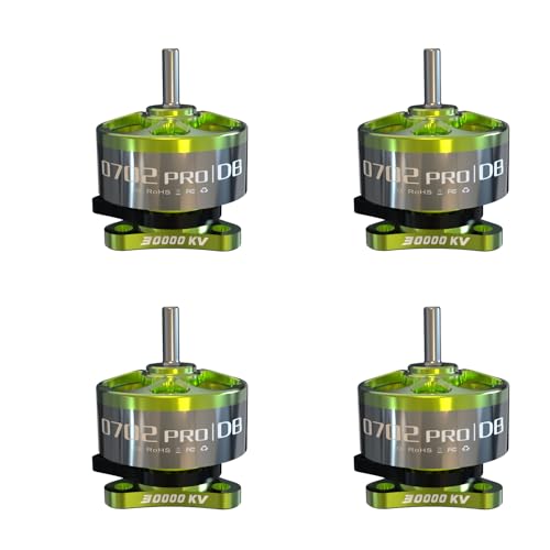MEIVIFPV 4pcs 0702 Brushless Motor 30000KV Light Weight 1S FPV Motor for 65mm FPV Racing Whoop Quadcopter Drones