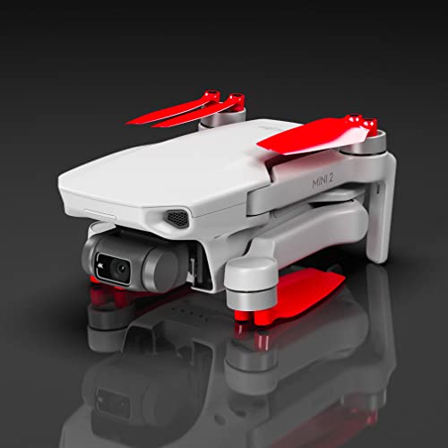 Master Airscrew Stealth Propellers for DJI Mini 2, Mini 2 SE, Mini SE & Mini 4K - Red, 4 propellers in set - color: Red