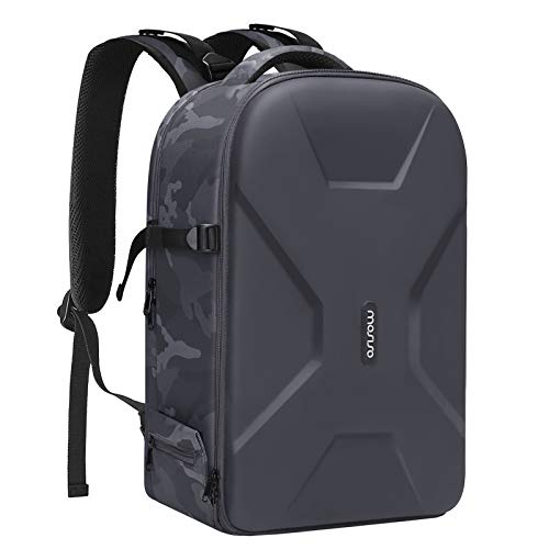 MOSISO Camera Backpack, DSLR/SLR/Mirrorless Photography Camera Bag, Gray