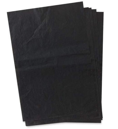 KINGART Graphite Transfer Paper, 9" X 13", 25 Sheets, Waxed Carbon Paper for Tracing
