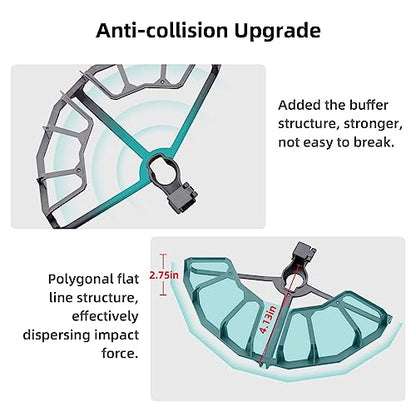 Propeller Guard for DJI Air 2S/Air 2 Quick Release Prop Blade Guard Professional DJI Mavic Air 2 Series Drone Accessories Grey