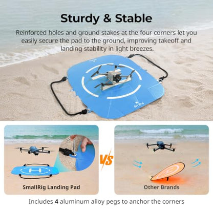 SMALLRIG Foldable Landing Pad for DJI Drones, Fast-fold Landing Platform