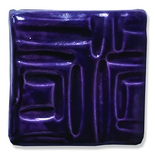 Speedball 002002 Stoneware Glaze, Purple, 16 oz - color: Purple