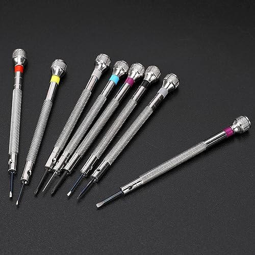 Professional 8-Piece Micro Precision Screwdriver Set with 2 Tweezers for Electronics, Jewelry, and Watch Repair