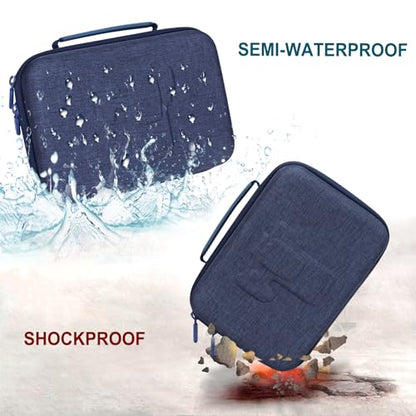 Small Camera Case Bag for Canon EOS Rebel T7/R50//R100 DSLR Camera Navy - color: Navy Blue, size: Small