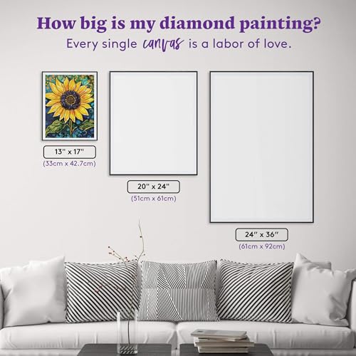 DIAMOND ART CLUB Golden Majesty Diamond Art Kits for Adults - color: Golden Majesty
