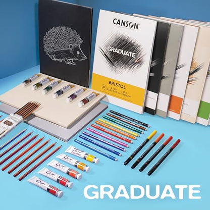 Canson Graduate Watercolor Paper Pad, 9x12 in - size: 9x12 inch