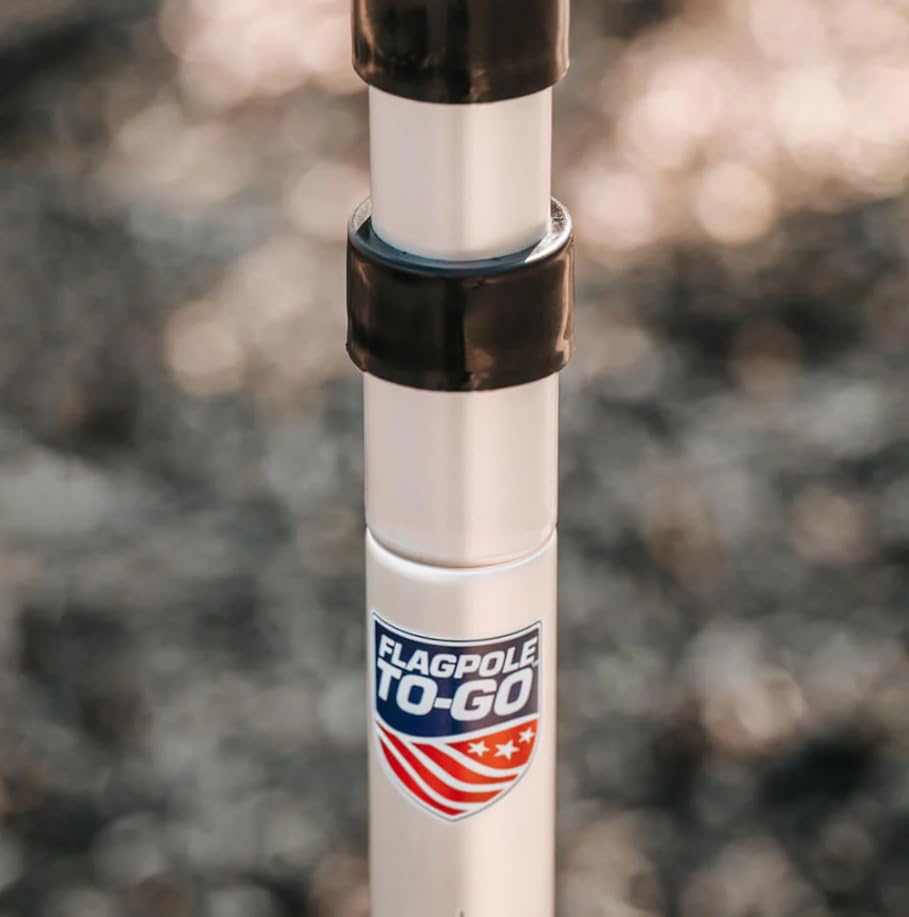 Telescoping Aluminum Portable Flagpole - style: 20 FT