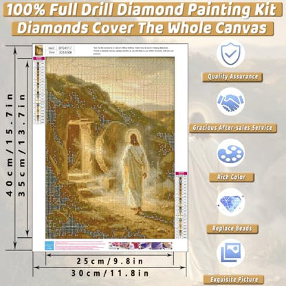 Christian Diamond Art Kits for Adults Cute Diamond Painting Kit Beginner - color: DP04917