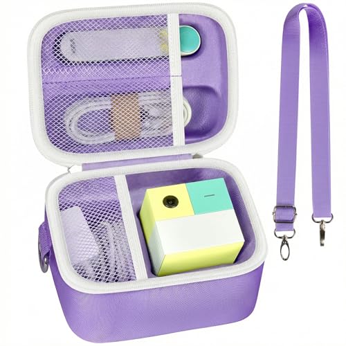 Againmore Case Compatible with Nex Playground Active Play System, Video Game Console Storage Holder Bag with Custom Slots for Device, HDMI Power Cord, Remote Control and Accessories-Purple(Box Only) - style: Purple Case