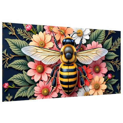 YOYA Large Diamond Art Kits for Adults, Bee 5D Large Diamond Painting - color: Bee 504