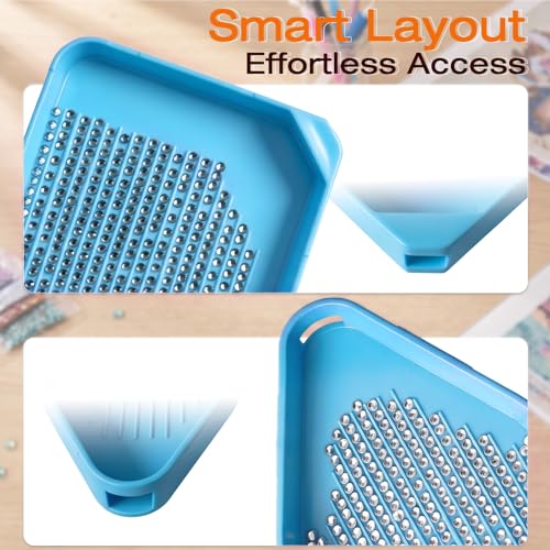 FANGZH A4 Light Pad Diamond Painting Accessories Kit: 179 Pieces, Blue - color: Blue