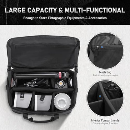 ULANZI Carrying Bag with Movable Foam Padded for Studio Light, Light Stands
