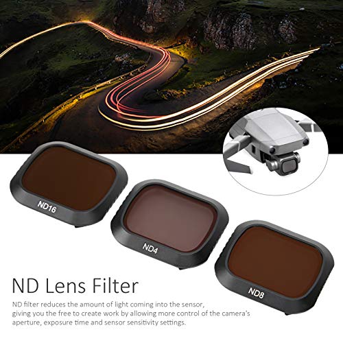 Camera Lens Filters ND4 ND8 ND16 Lens Filter Neutral Density 3 in 1 Set for 2 Pro Camera Reduce Dust and Scratches Water Proof Filter
