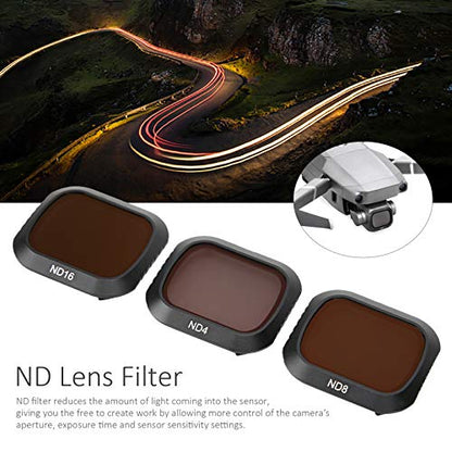 Camera Lens Filters ND4 ND8 ND16 Lens Filter Neutral Density 3 in 1 Set for 2 Pro Camera Reduce Dust and Scratches Water Proof Filter