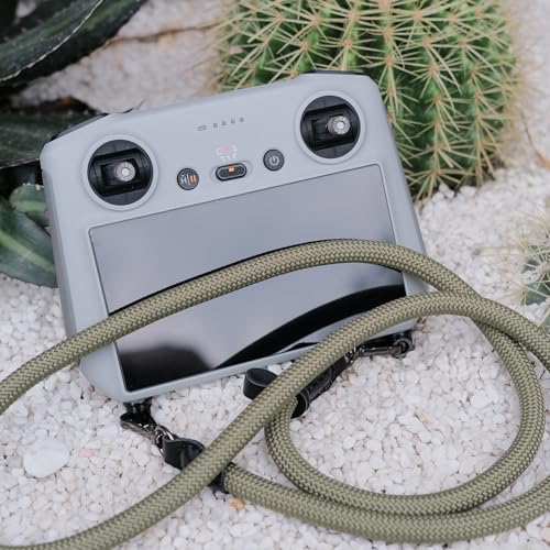VOVMOEYA Lanyard for DJI RC/RC 2 Controller, Drone Shoulder Strap/Neck Strap for Mini 5 Pro/Mini 4 Pro/Mavic 4 /Mavic 3 Remote Controller Accessories - Green - color: Green