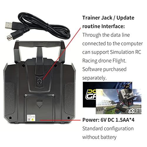FLYSKY FS-i6X 10CH RC Transmitter w/FS-iA10B Receiver for RC Quadcopter Car