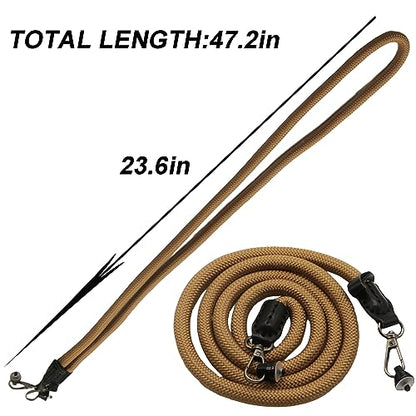 Neck Lanyard Strap for DJI Mavic 3/2/Air2S Drone Controller Anti-Fall Neck Strap with RC Pro Lanyard Strap (Brown) - color: Brown