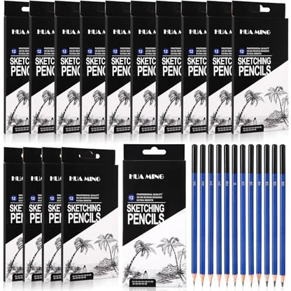 Humyoun 120 Pcs Graphite Sketch Pencils, Drawing Pencils Set 8B-5H