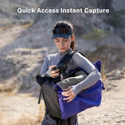 PGYTECH OnePro Ultralight Camera Backpack 30L with 16" Laptop Sleeve - color: Space Black, size: 30L