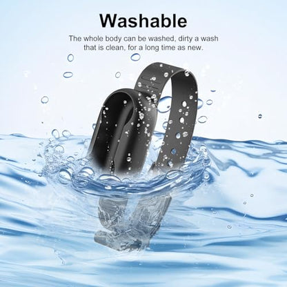 PULUZ Silicone Wrist Strap Case for Insta360 GO 3/3S, POV Mount (Black) - color: Black
