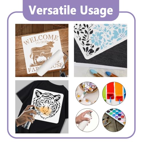 Jellyfish Stencil, Ocean Animal Reusable Painting Template - style: Jellyfish