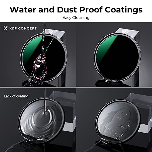 K&F CONCEPT 43mm ND1000 (10-Stop Fixed Neutral Density Filter) Lens Filter - size: 43mm