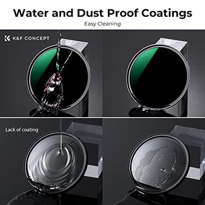 K&F CONCEPT 43mm ND1000 (10-Stop Fixed Neutral Density Filter) Lens Filter - size: 43mm