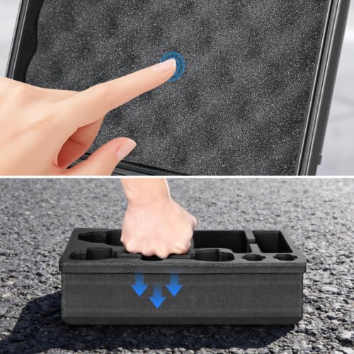 FPVtosky Hard Case for Potensic Atom 2 and PTD 1 RC (compatible with PTD 1 RC only), waterproof Bag for the remote control, batteries, charger, and accessories (case only)