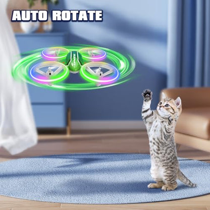 Mini Drone for Kids Beginners, RC Quadcopter with Altitude Hold, 3D Flips and LED Lights