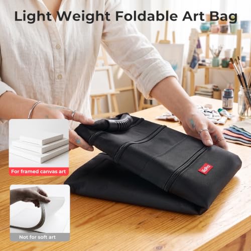 Nicpro Light Weight Art Portfolio Bag, 36x48 Extra Large Art Portfolio Case - size: 36 x 48 inches