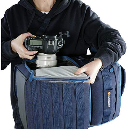 VANGUARD VEO Range T48 Backpack for Pro DSLR/Mirrorless Cameras, Tactical Style - Navy - style: Veo Range T48 Nv