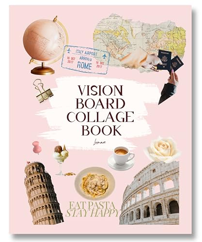 Lamare Vision Board Collage Book - 1000+ Images & Vision Board Supplies - style: Collage Book