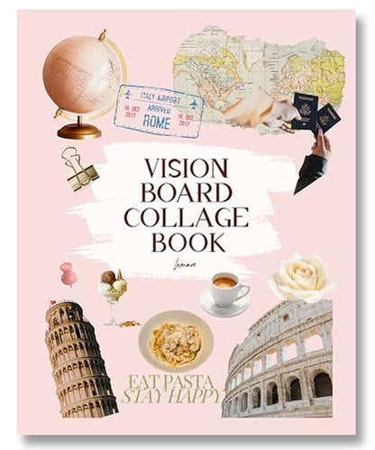 Lamare Vision Board Collage Book - 1000+ Images & Vision Board Supplies - style: Collage Book
