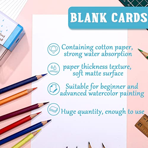 Spiareal 100 Sheets 6 x 9 Inch 100 Sheets Watercolor Paper Bulk 140 Lb - size: 6 x 9 Inch
