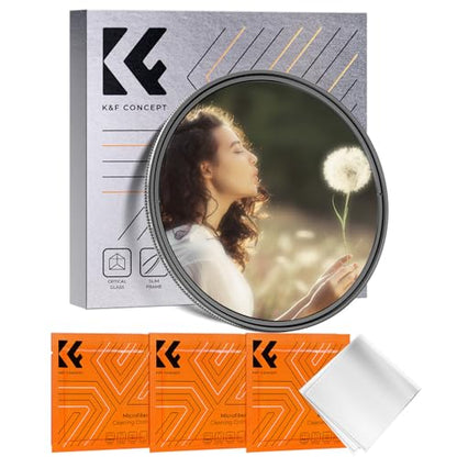 K&F CONCEPT 55mm Black Diffusion Mist 1/4 & Variable ND2-32 in-1 Filter - size: 55mm