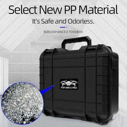 Mini 5 Pro Hard Carrying Case, Portable Travel Storage Case for DJI Mini 5 Pro Accessories for RC 2/RC-N3 Controller