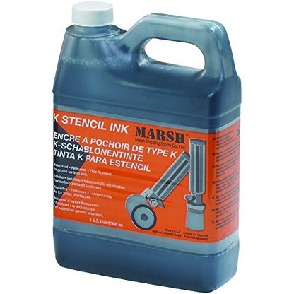 Box USA BPSTMA45 1 K-1 Quart of Ink, Black