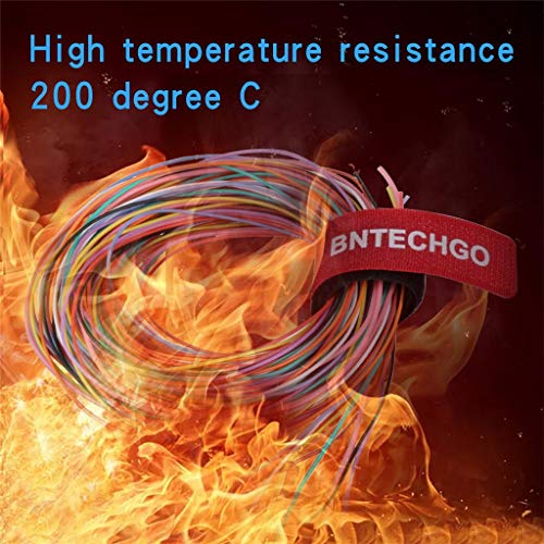 BNTECHGO 30 AWG Silicone Wire Kit 10 Color Each 10ft Stranded Tinned Copper - size: 10 colors each 10ft, style: 30 silicone wire