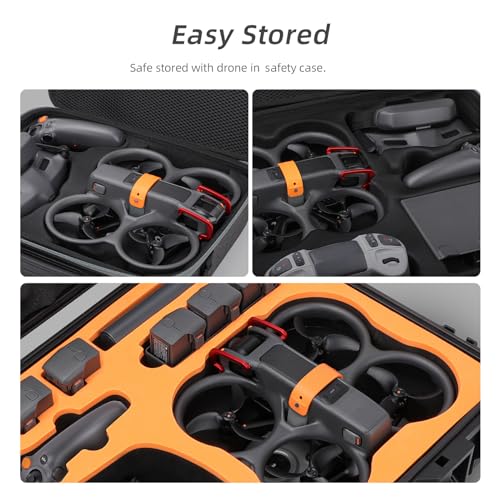 CAPART Foldable Landing Gear for DJI Avata 2 Drone, Quick Release Extension Leg Landing Skids (Grey)